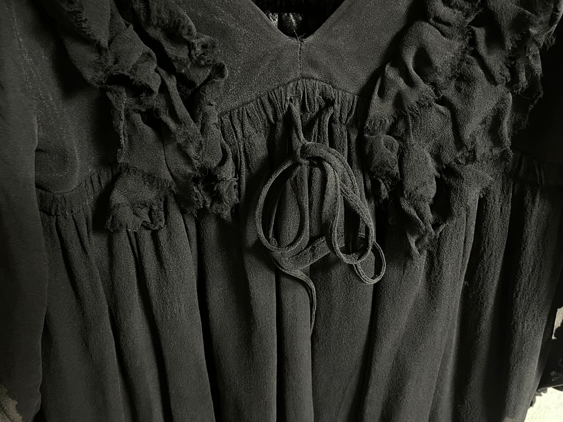 [고스 / 고스로리] 블랙 레이스 원피스 상품이미지3