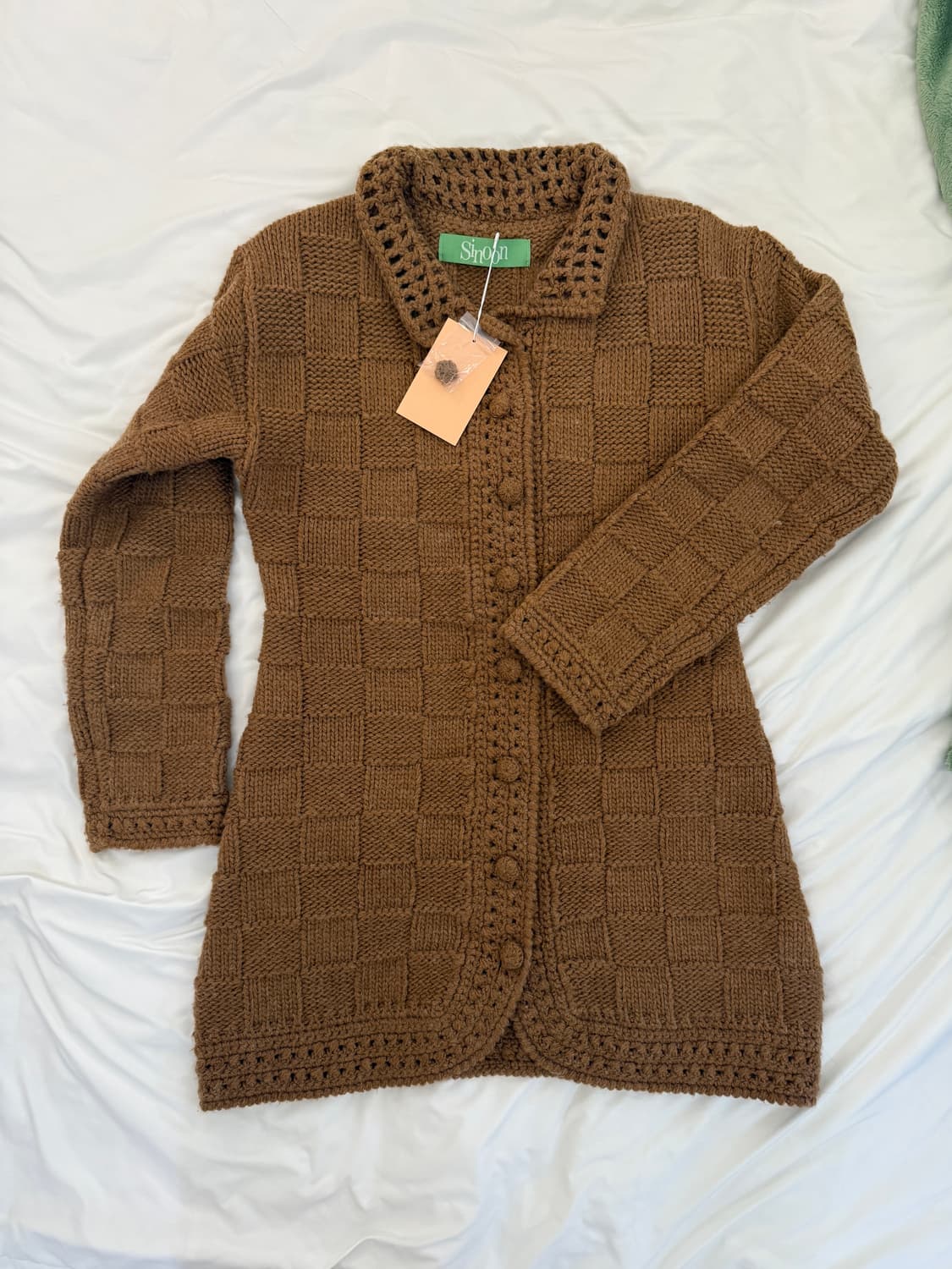 시눈 Square Knit Handmade Dress 상품이미지1