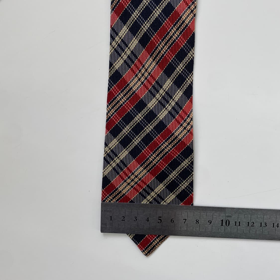 꼼데가르송 명품 정품 체크 넥타이7.3cm 상품이미지8
