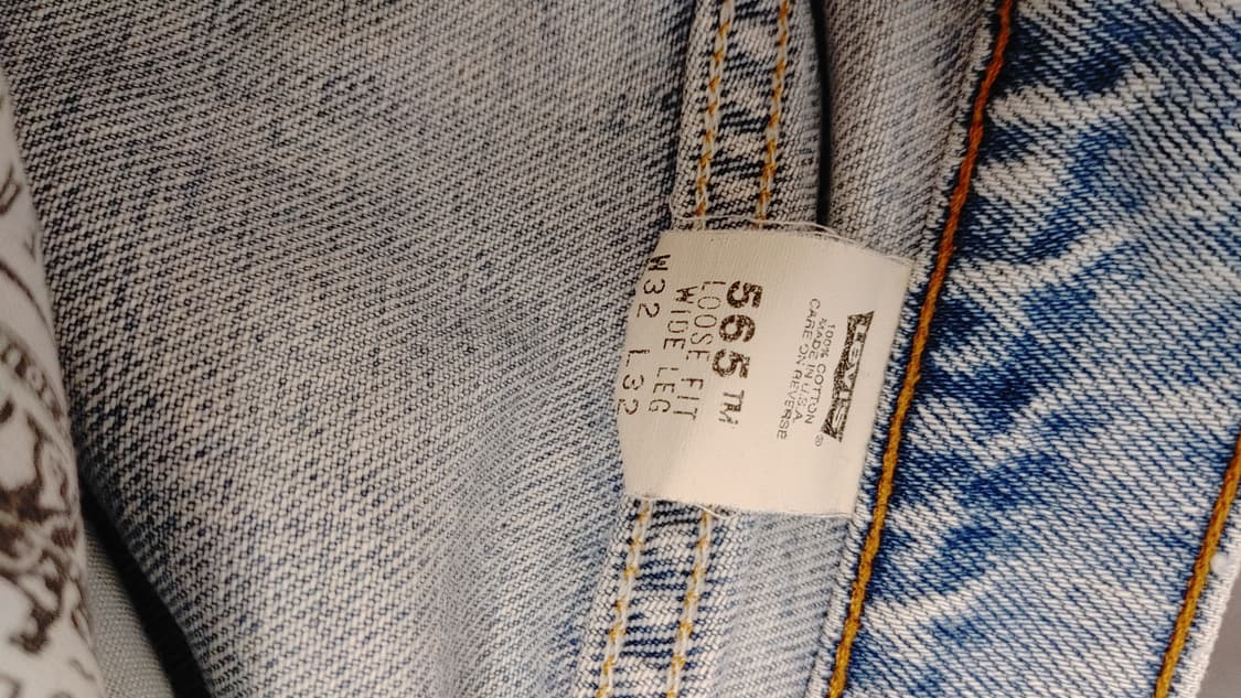 리바이스 565 연청 32 32 상품이미지3