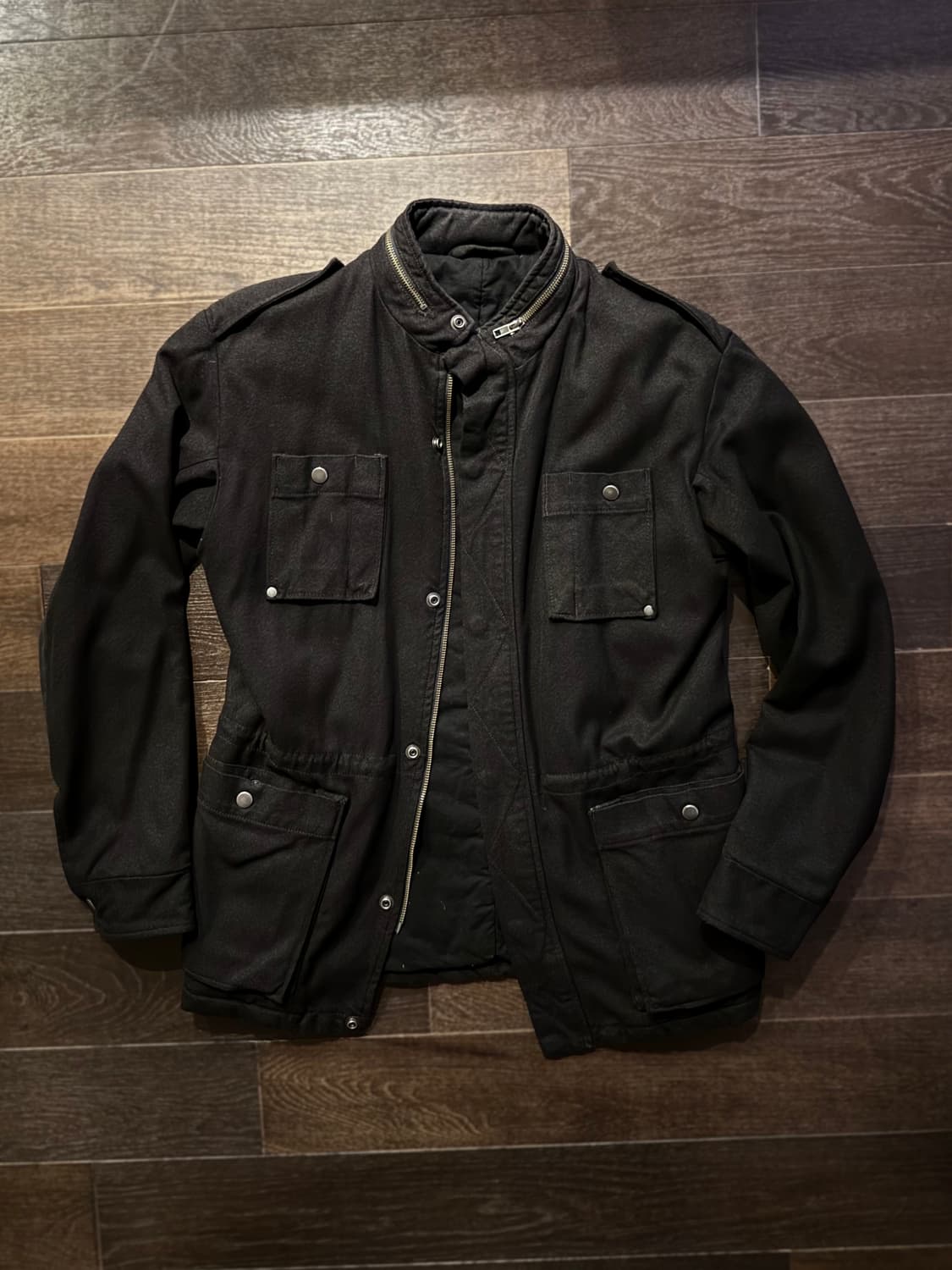 [46]메종마르지엘라 밀리터리 자켓 00s아카이브_면+울혼방 상품이미지2