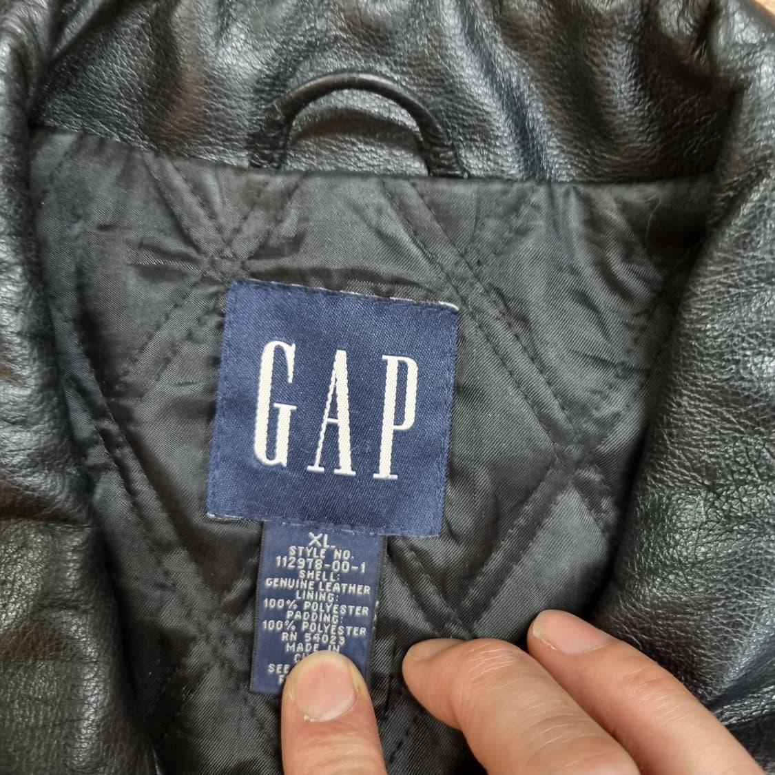 올드갭 레더자켓 xl (신치버전) 상품이미지2