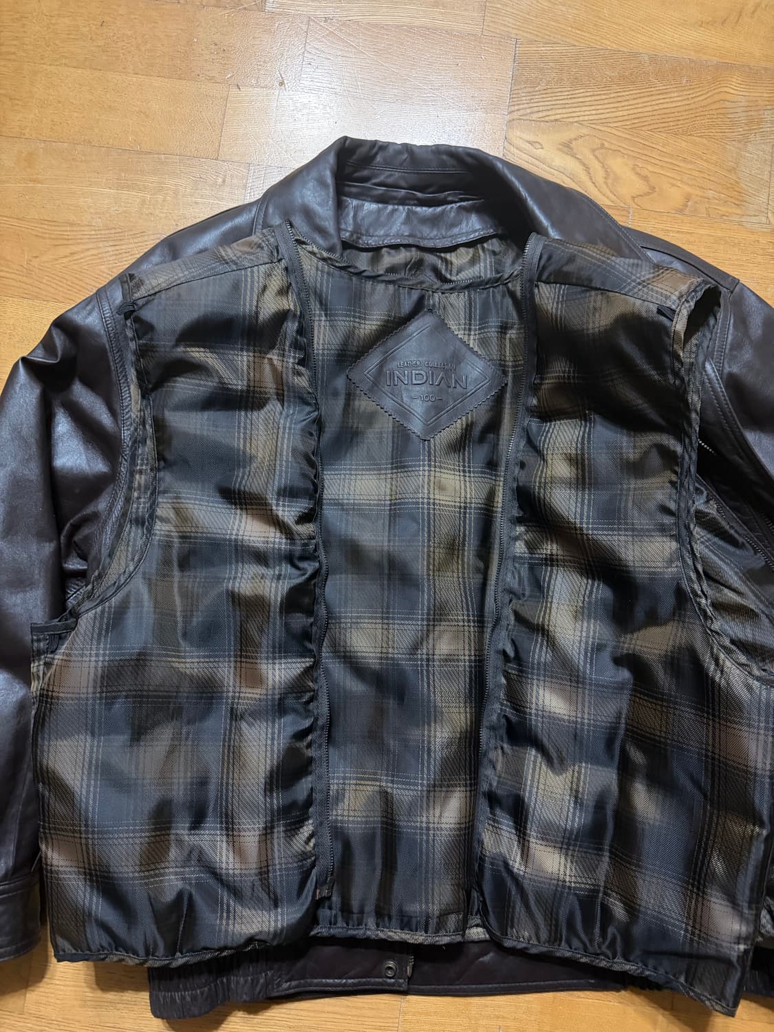 인디안 양가죽 블루종 자켓100 상품이미지3