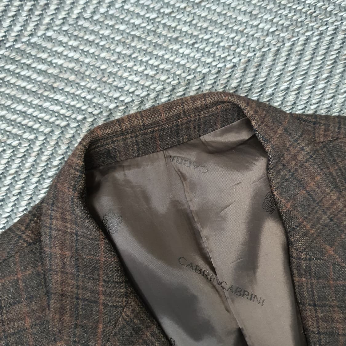 카브리니 울100 블레이저 자켓 남자105~110 상품이미지2
