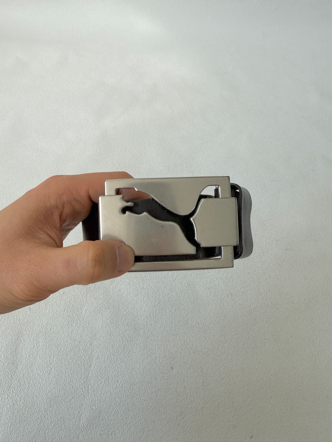 푸마(PUMA) 통가죽 레더 벨트 상품이미지2