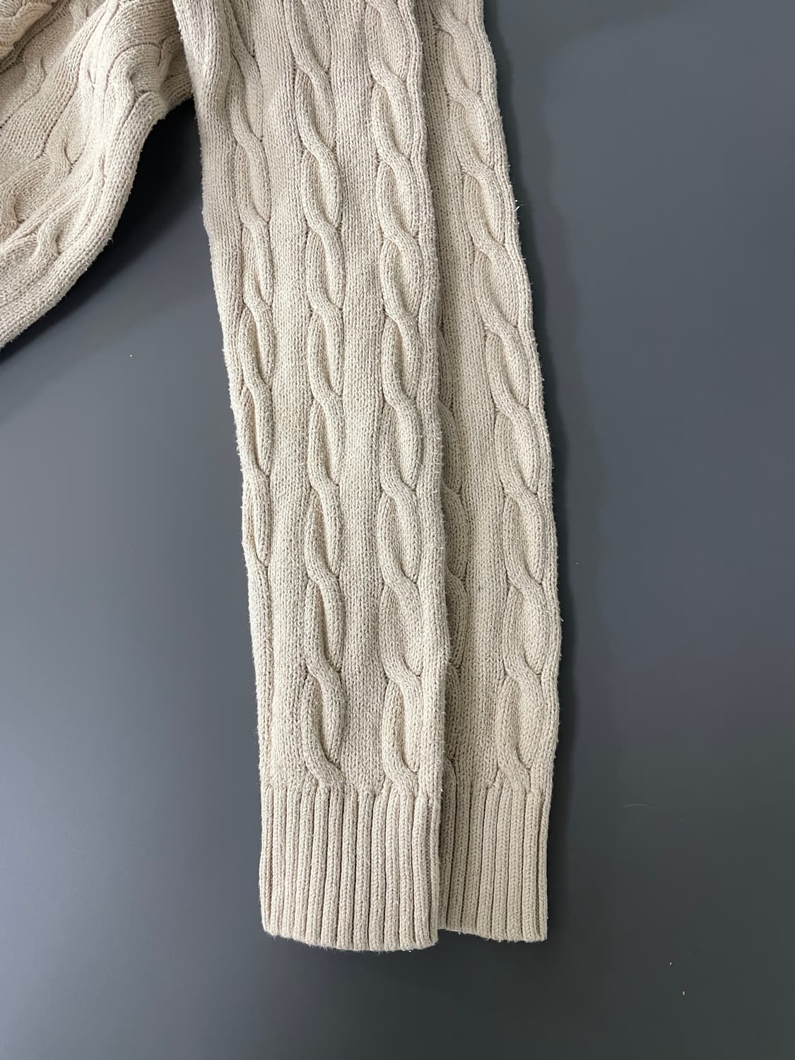 [S] 폴로 랄프로렌 코튼 케이블 꽈배기 니트 상품이미지6