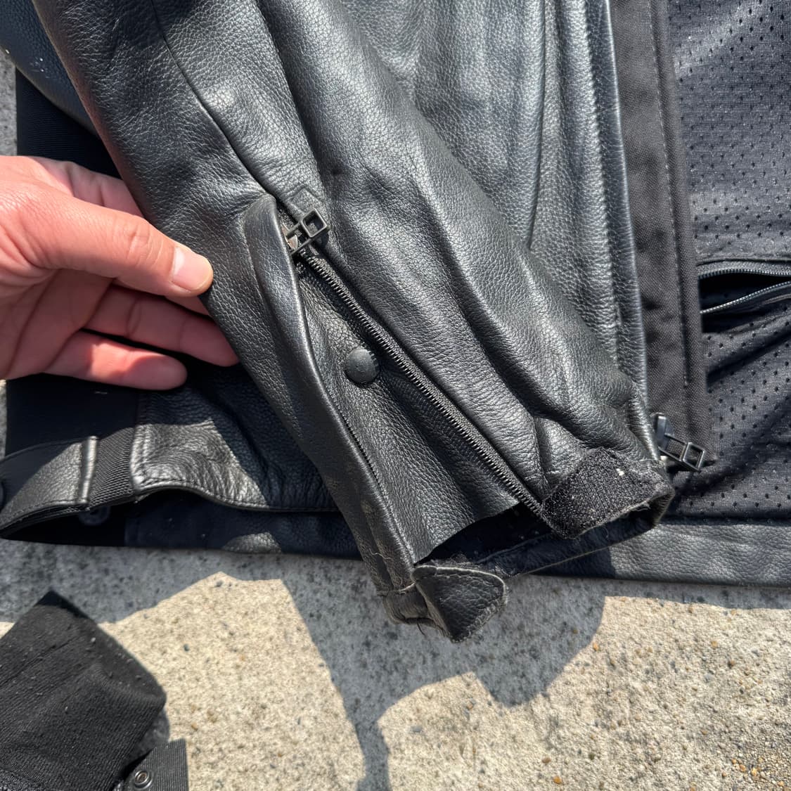 [M~L] 할리데이비슨 싱글 라이더 가죽 자켓 상품이미지9