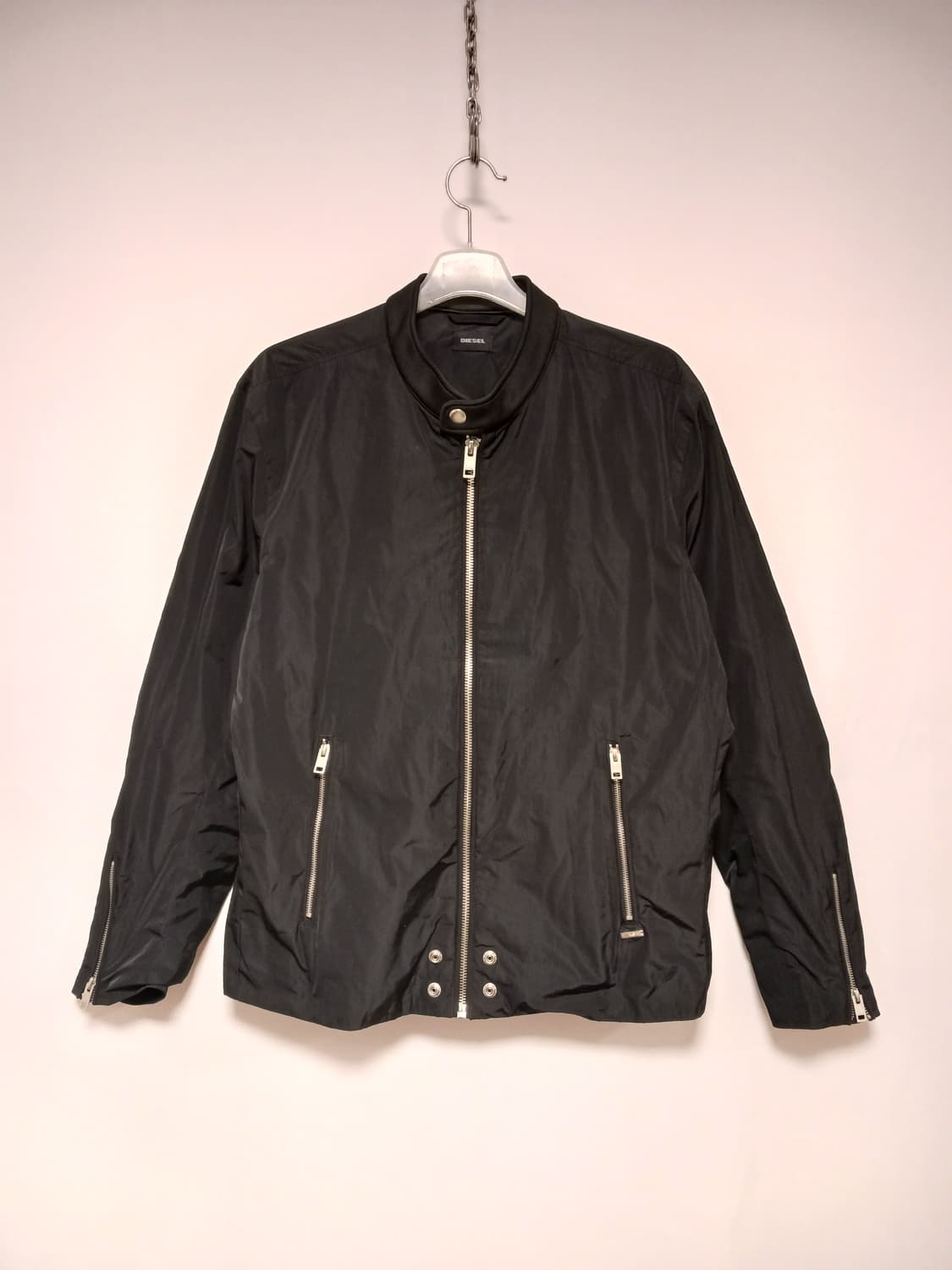 디젤 나일론 바이커 블루종 상품이미지1