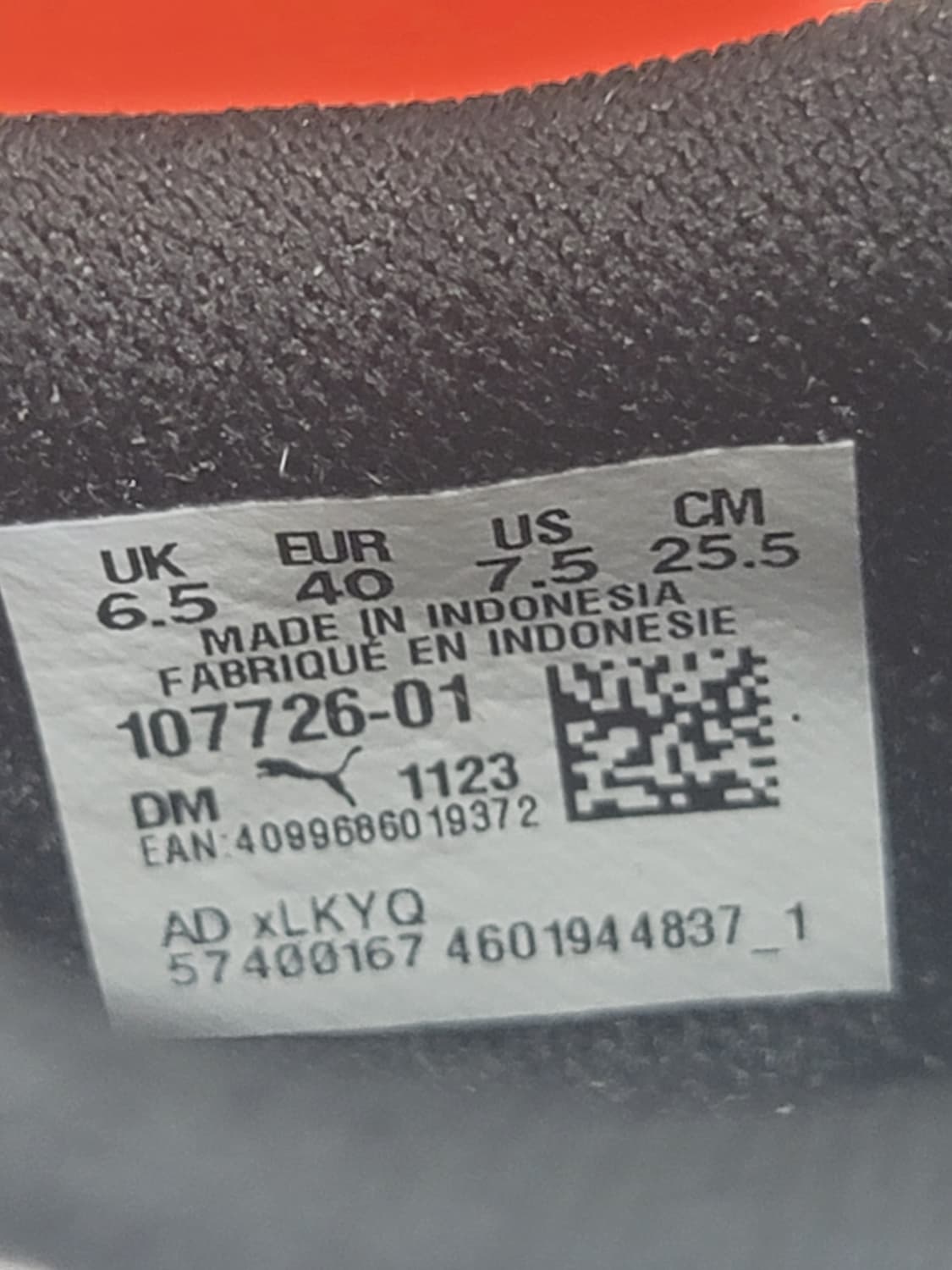 (255)푸마 풋살화 퓨처 7 플레이 TT[대전 직거래도 가능] 상품이미지9