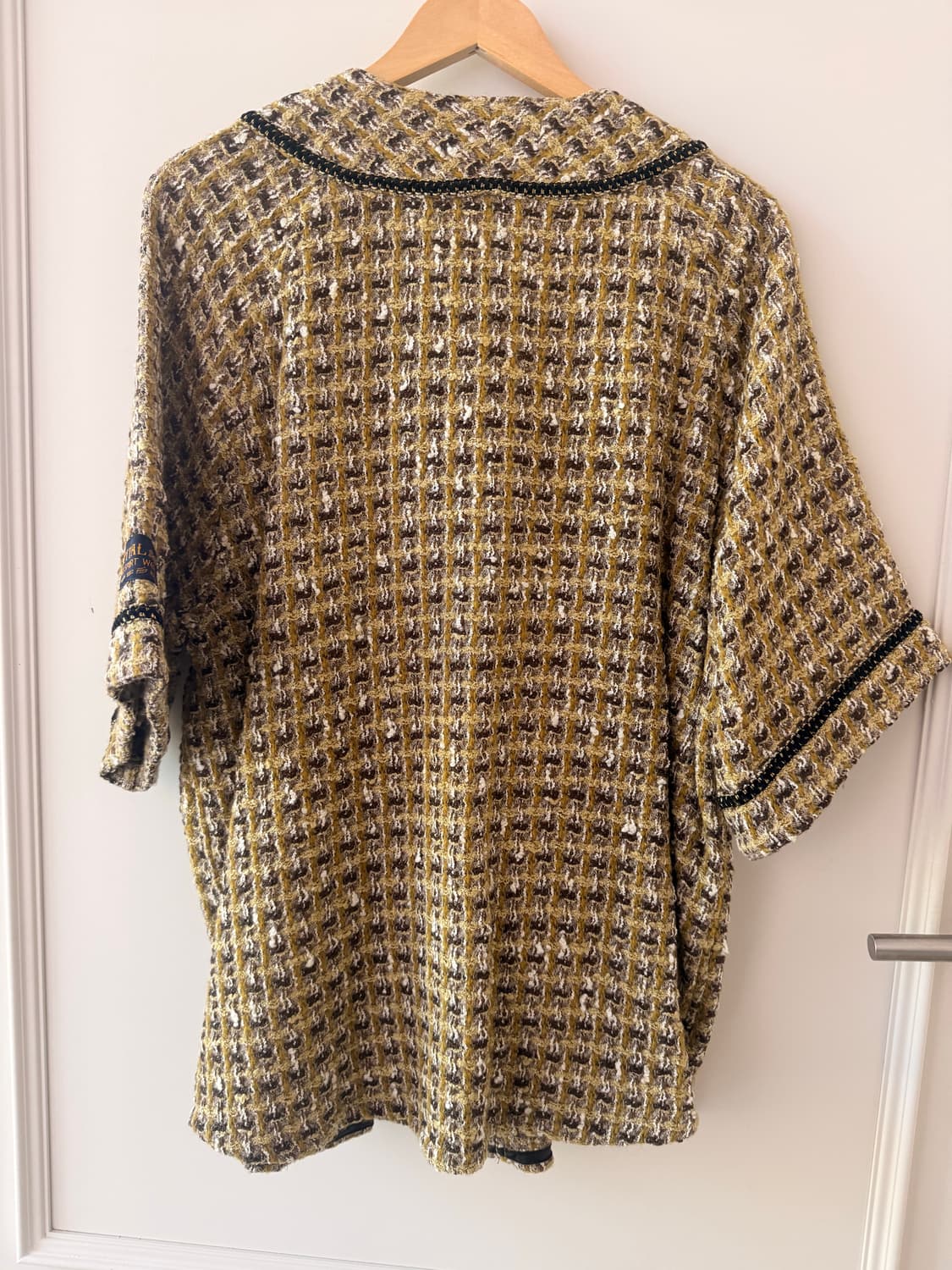 캐피탈(Kapital) 브랜드의 팬시 트위드 그레이트 컨트리 베이스볼 상품이미지2