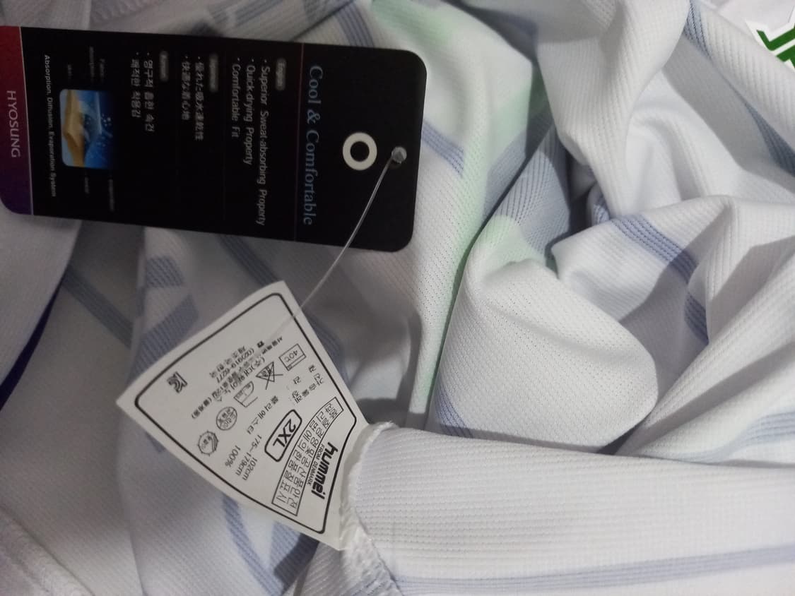 새상품급 전북현대 2021시즌 원정 유니폼 이승기 유니폼 110/XXL 상품이미지6