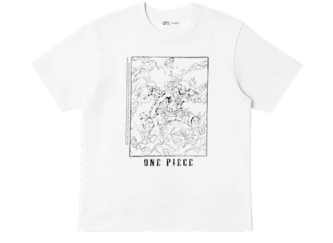 유니클로 UT x 원피스 그래픽 티셔츠 A 화이트 (XL) 상품이미지1