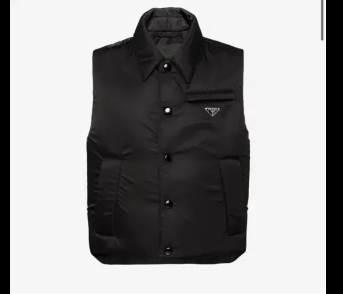 프라다 리나일론 패딩베스트 상품이미지1