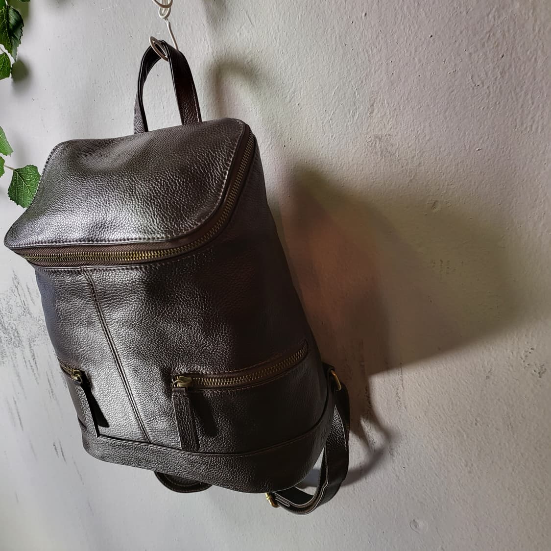 ADAD 올 레더 백팩 상품이미지4