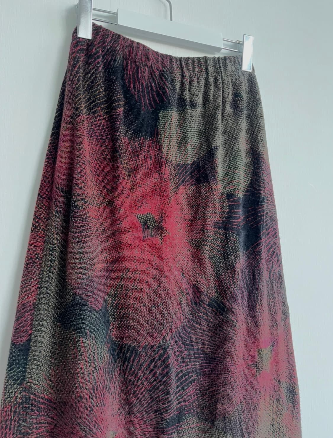 빈티지 다크 플라워 롱 스커트 상품이미지3