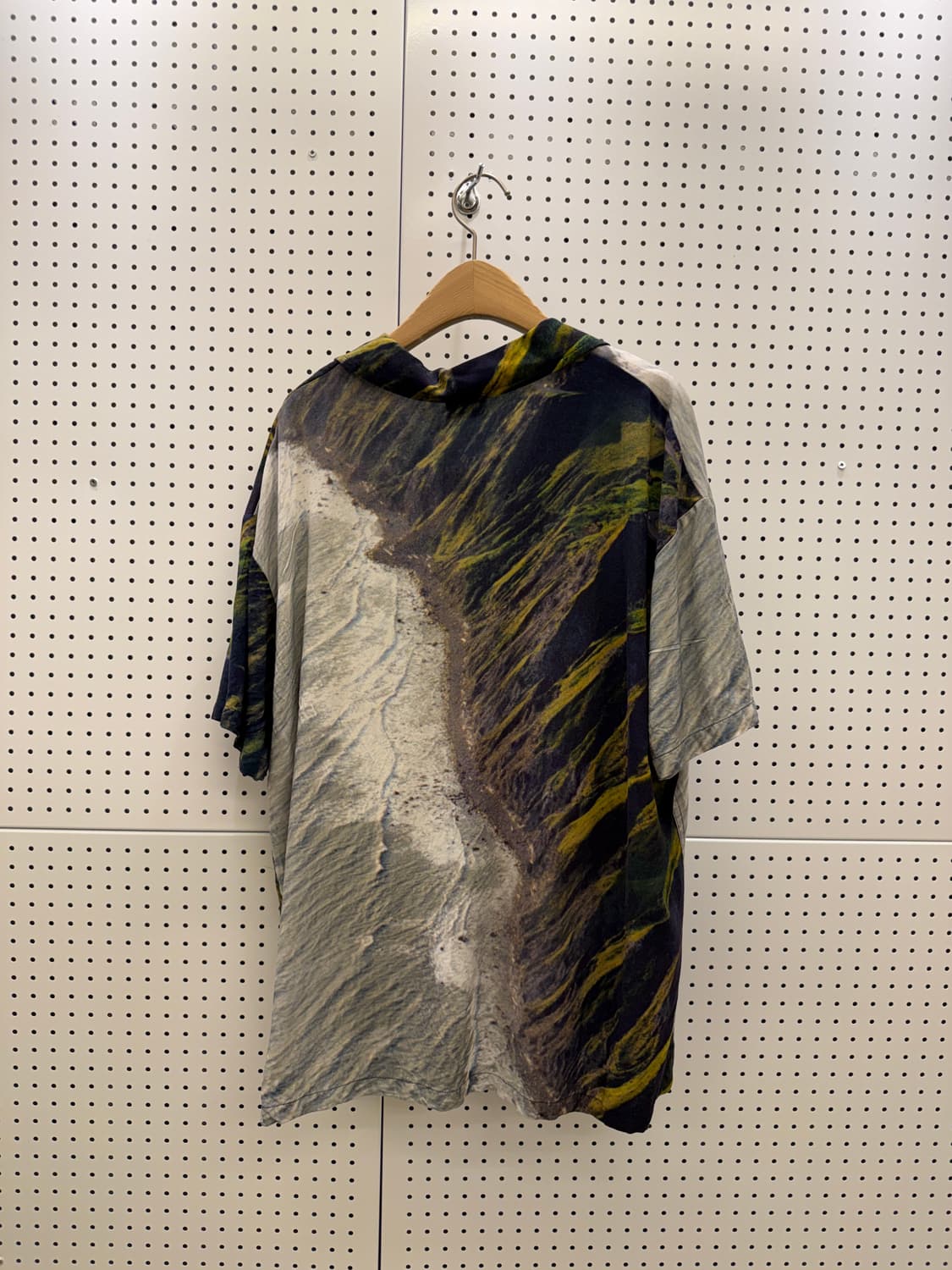 스투시 그래픽 패턴 오픈카라 반팔 셔츠 U1616 상품이미지3