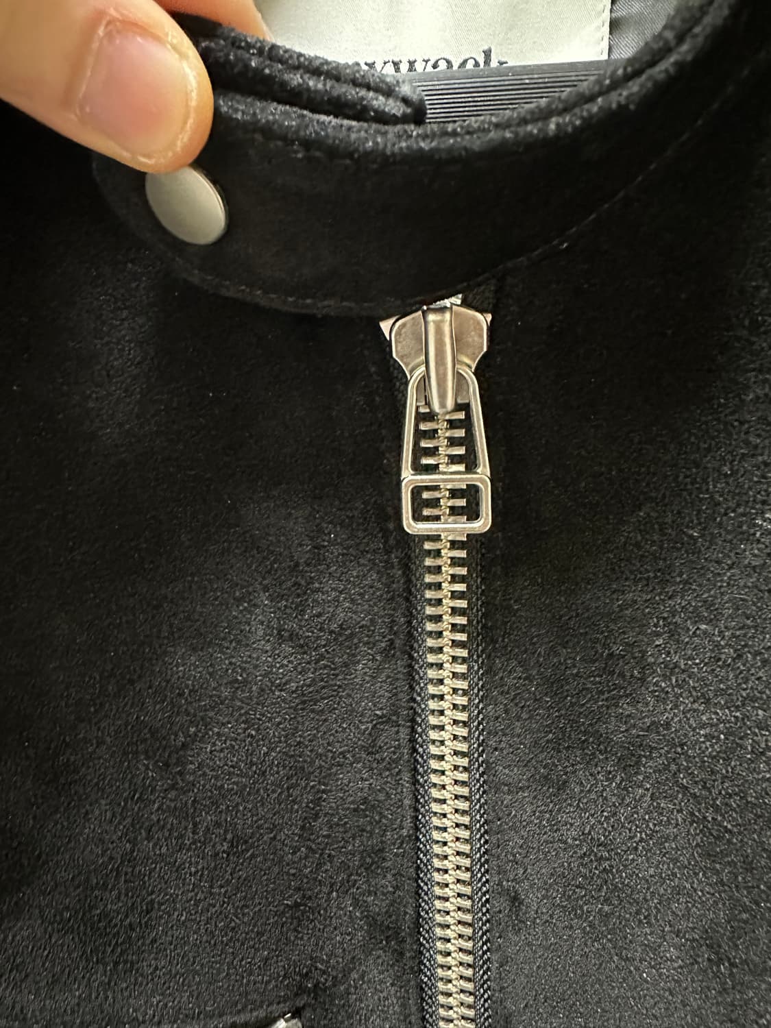 토니웩 카프레더 스웨이드 레이서 자켓 상품이미지3