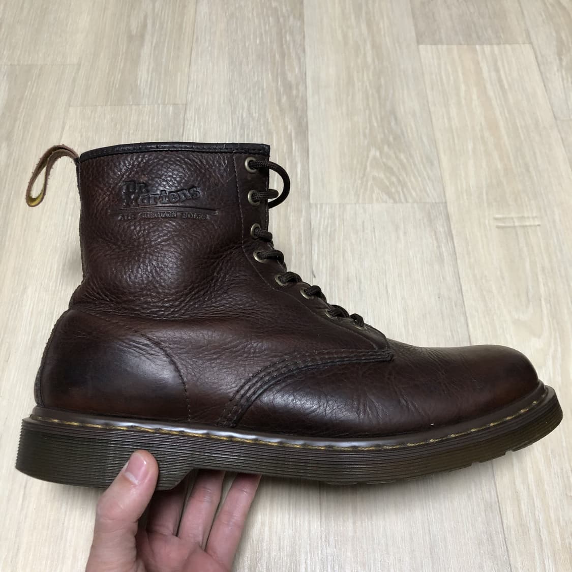 (280) 닥터마틴 Dr.martens 1460 8홀 부츠 브라운 레더 상품이미지8