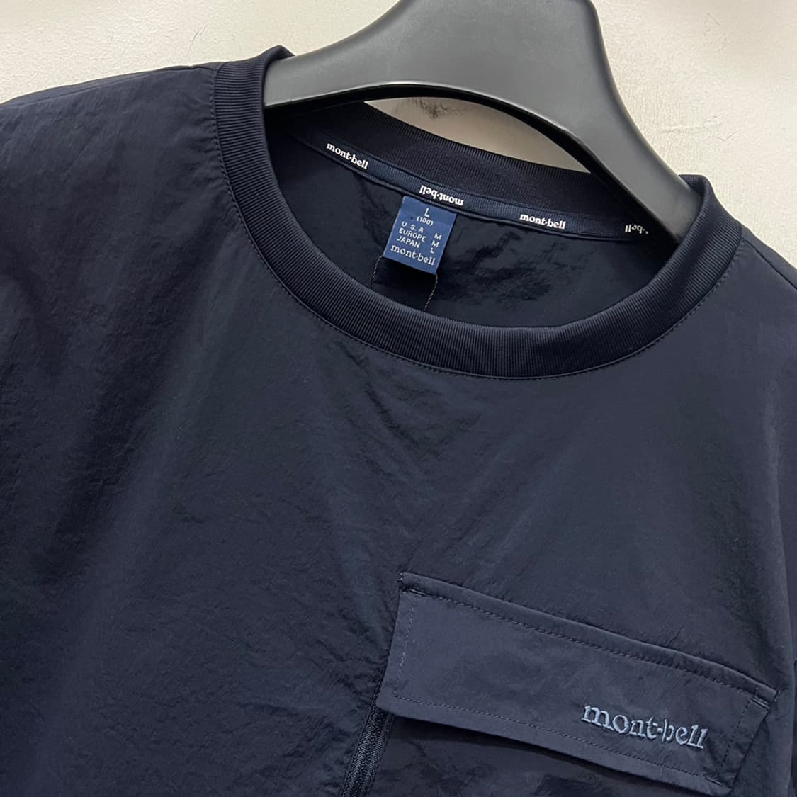몽벨 포켓 우븐 반팔티 L 상품이미지3