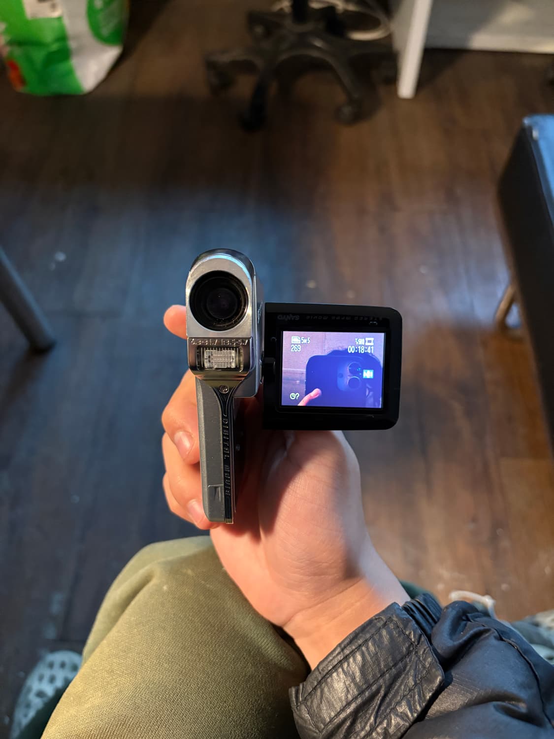 산요 작티 vpc c5 디지털캠코더 상품이미지5