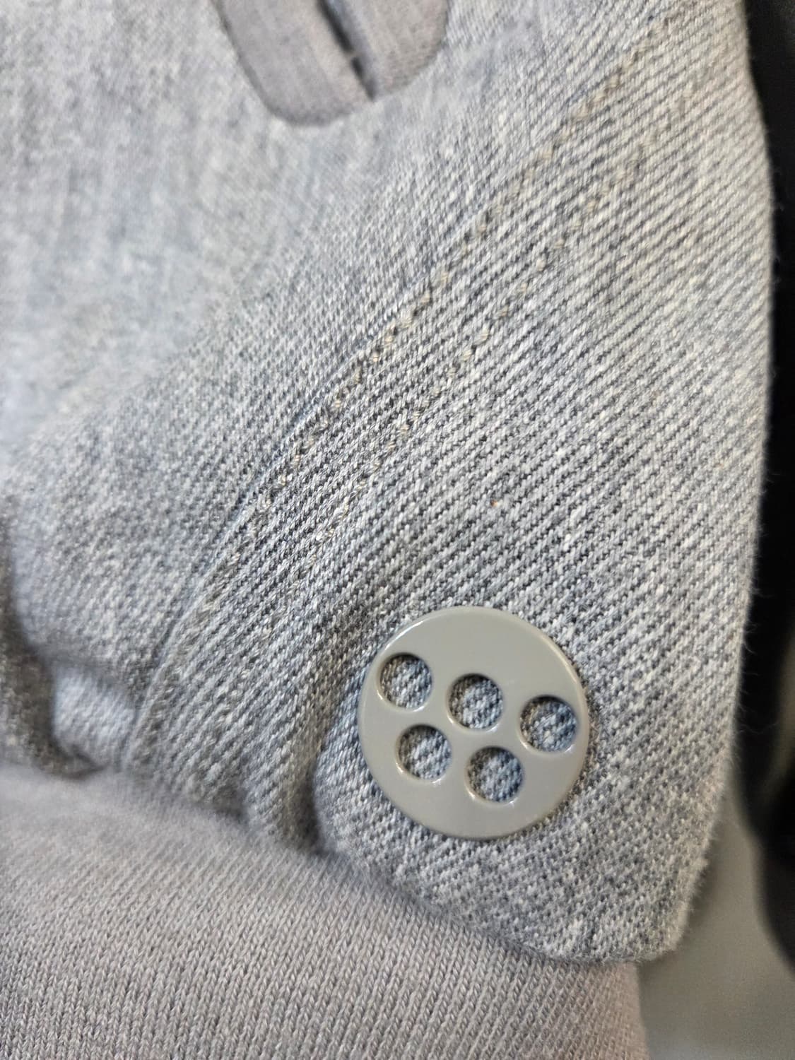 G-STAR 회색 레더 소매 스타디움 자켓(M) 상품이미지3