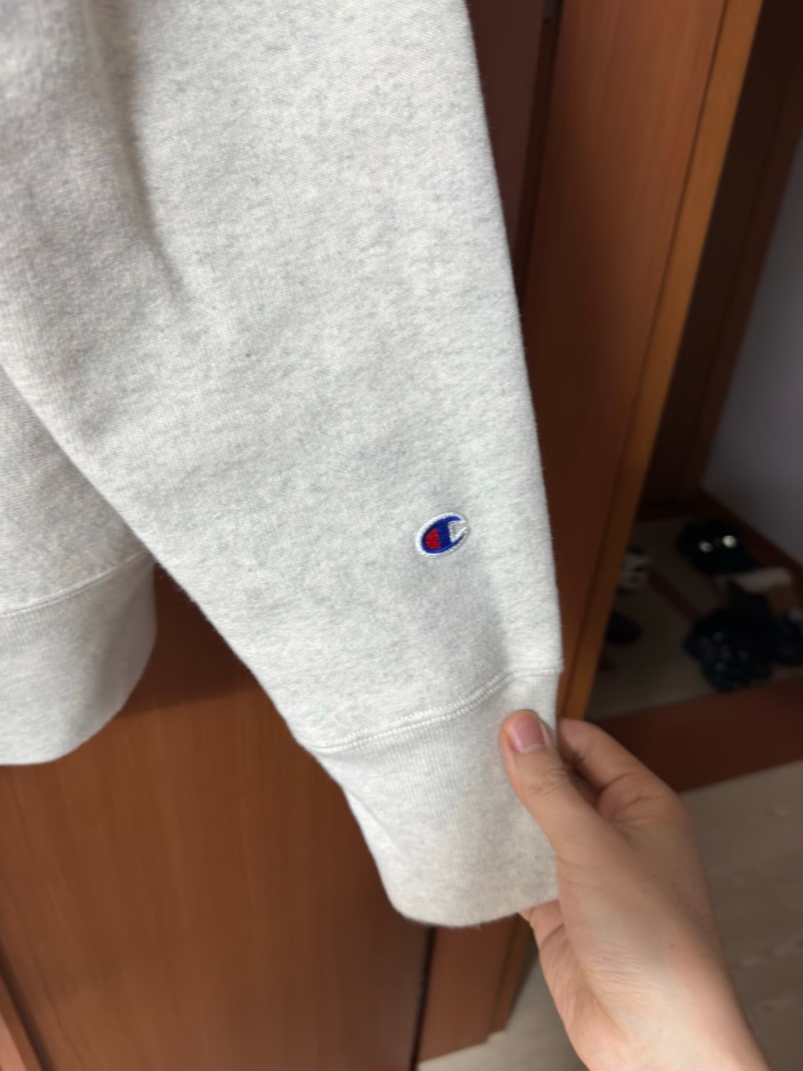 챔피온 리버스위브 블루택 레귤러핏 기모 스웨트셔츠 XXL  상품이미지5