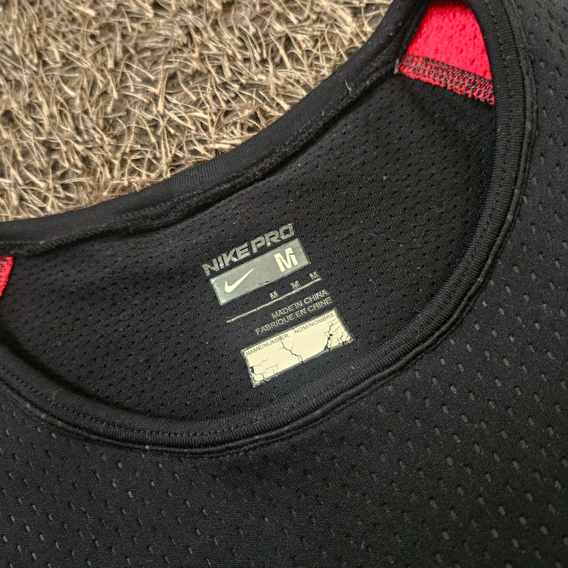 나이키(Nike) Nikepro 드라이핏 올드스쿨 매쉬드 긴팔 티셔츠  상품이미지8