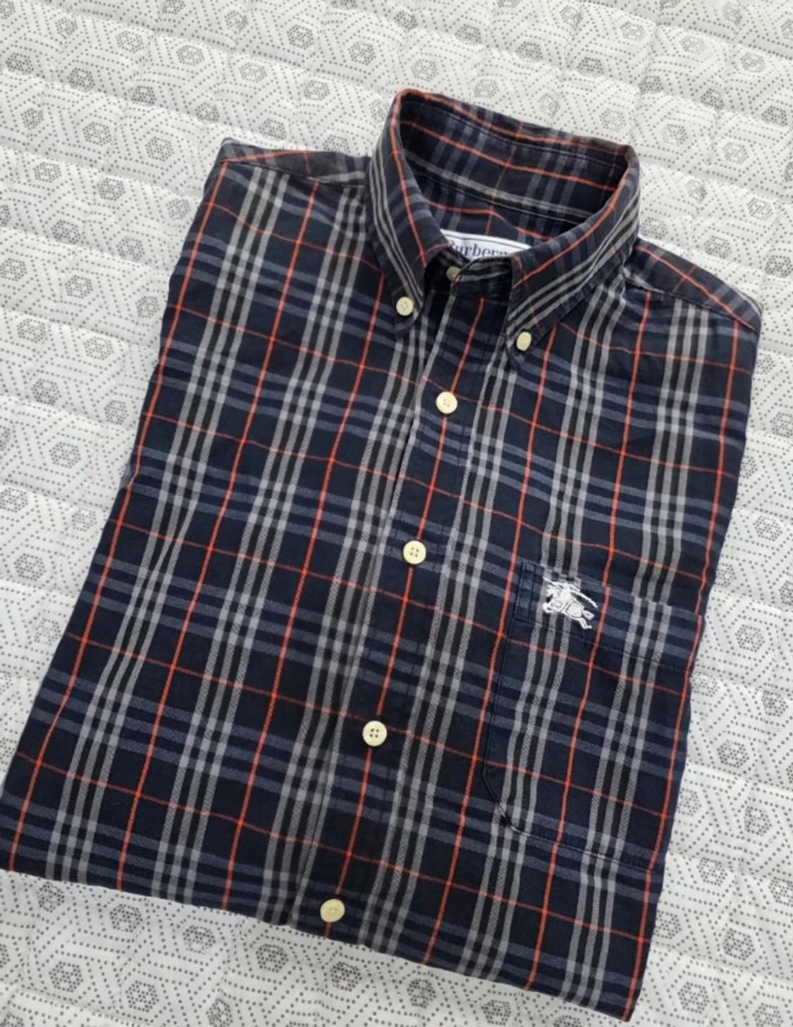 버버리 체크 남방 100 상품이미지2