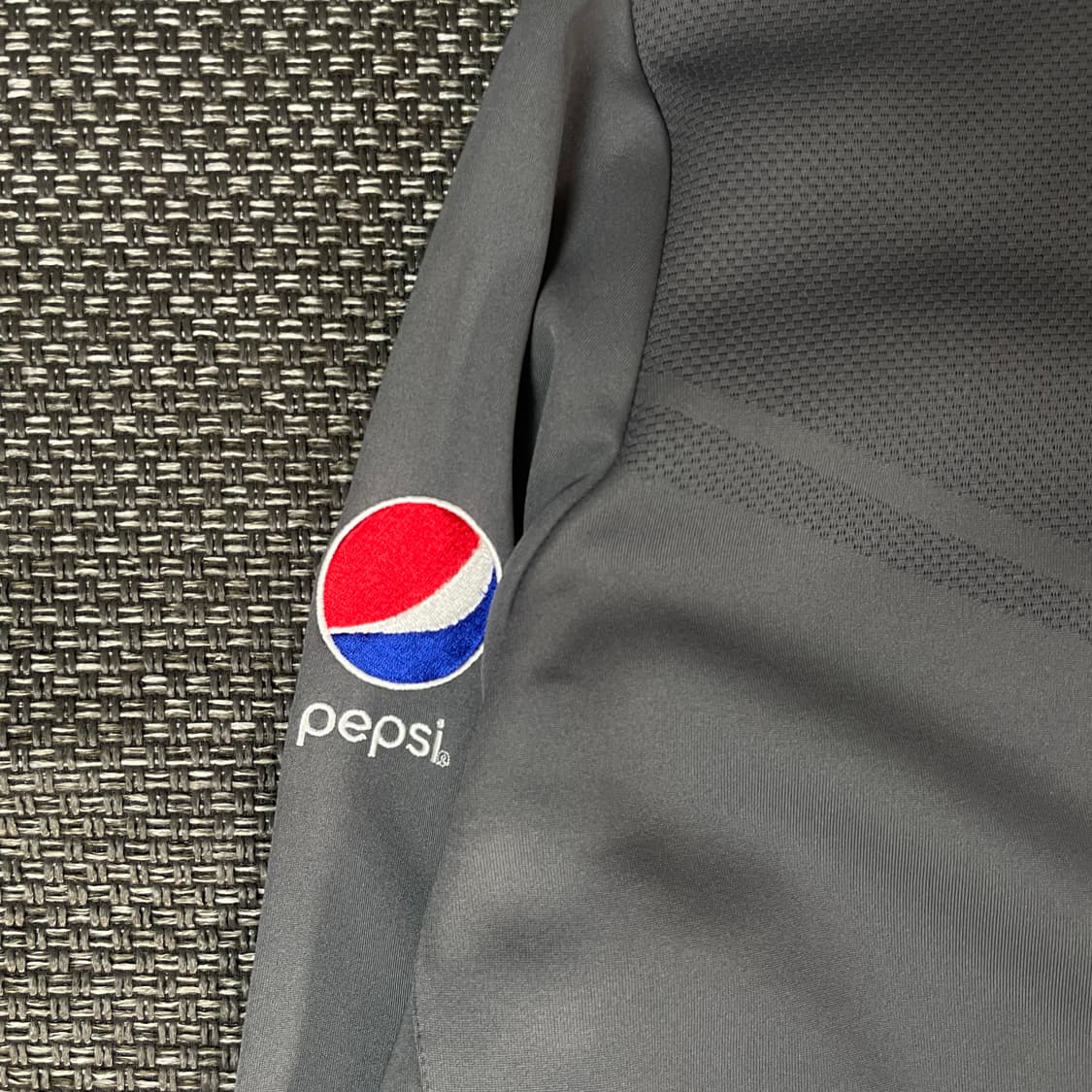 나이키 Bojangles 자수 로고 드라이핏 기모 그레이 집업 XXL 상품이미지5