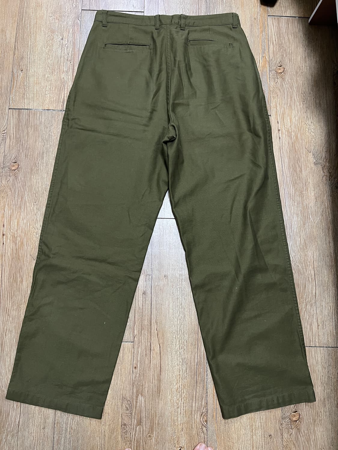 택포10) 반츠 백사틴 브리티시 배틀 드레스 트라우저 카고팬츠 50 상품이미지4