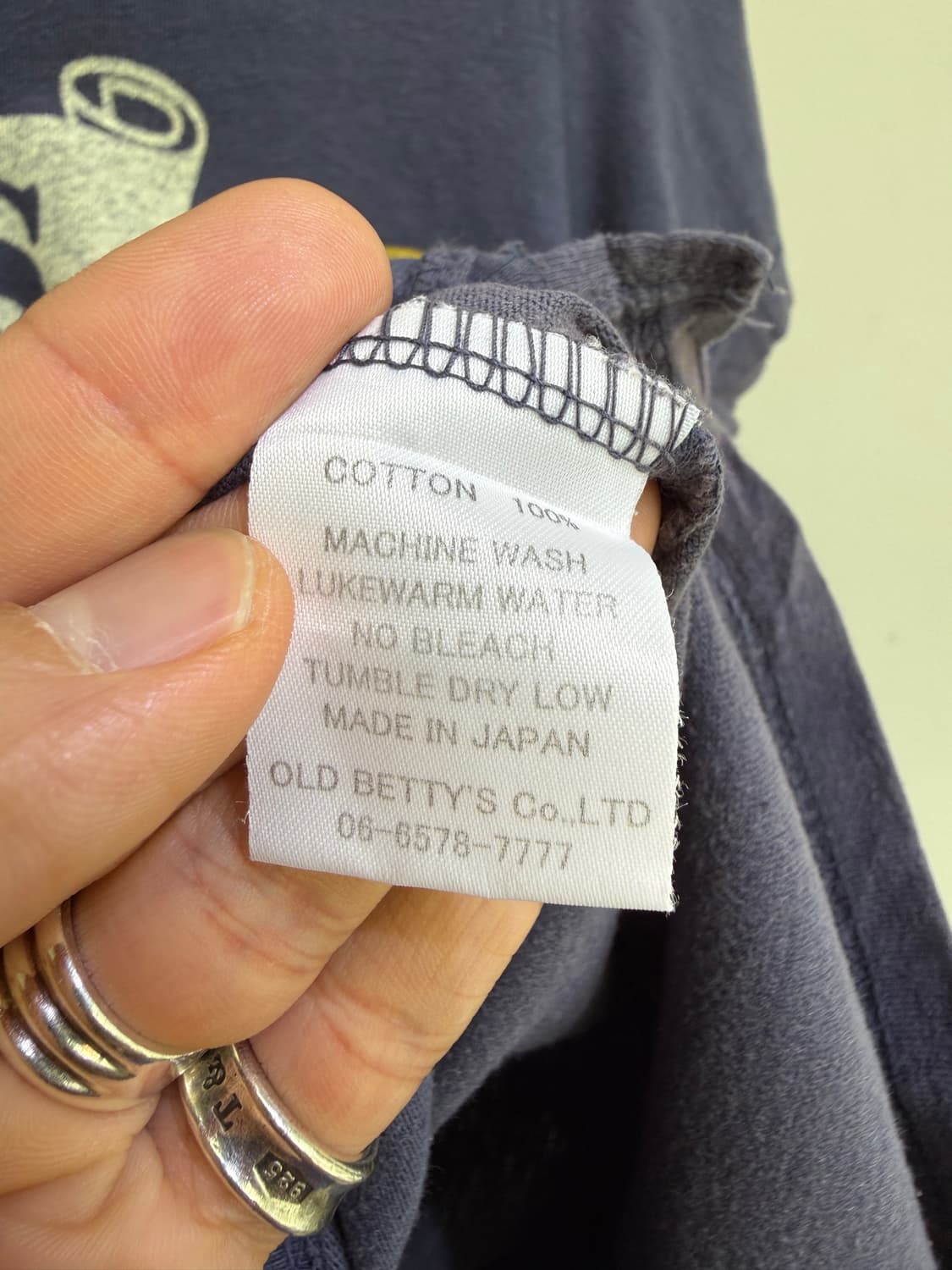 OLD BETTY'S (Made in Japan) 반팔티셔츠 상품이미지7