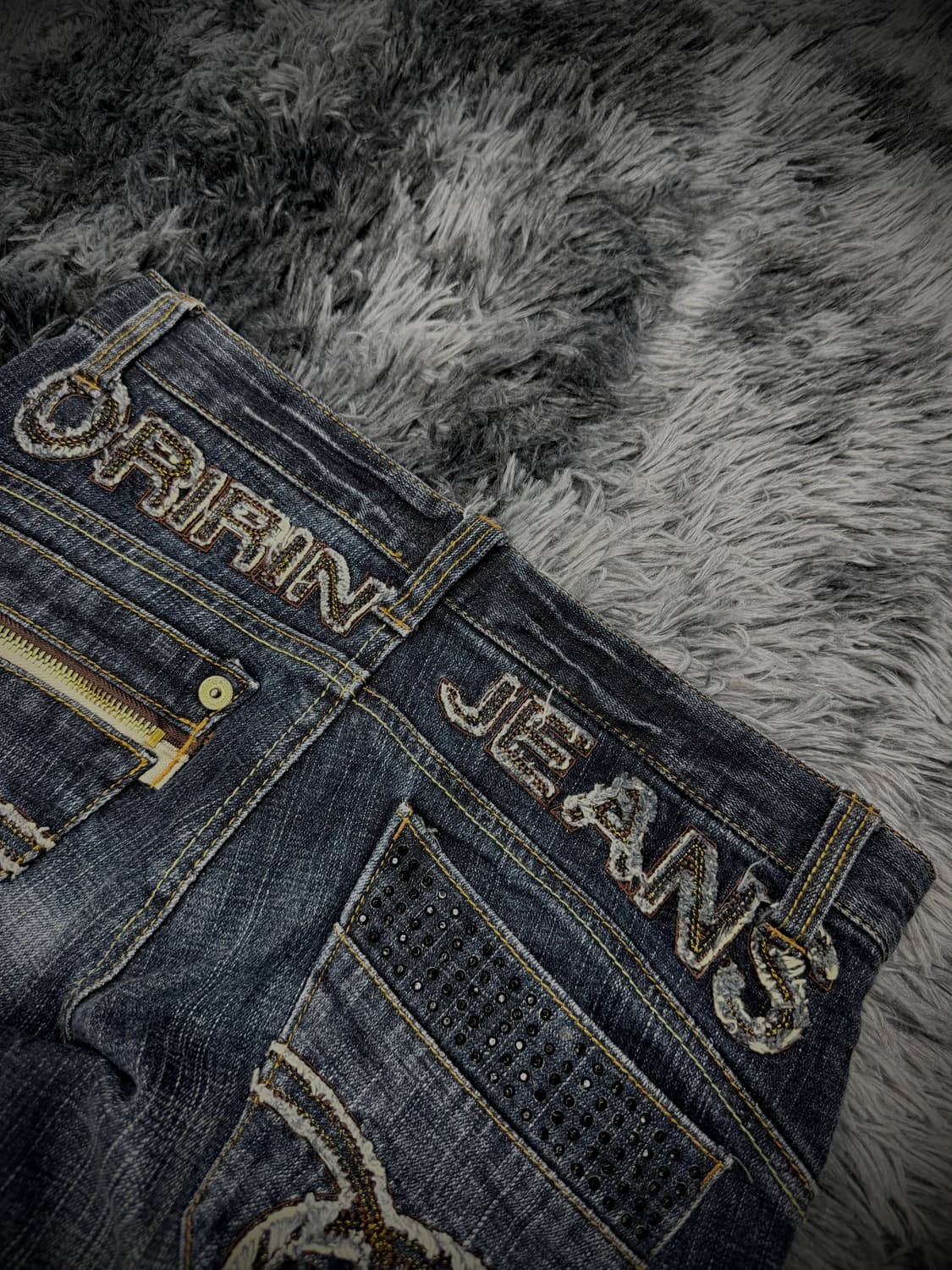 Oririn Jeans 워싱 부츠컷 데님팬츠 상품이미지6
