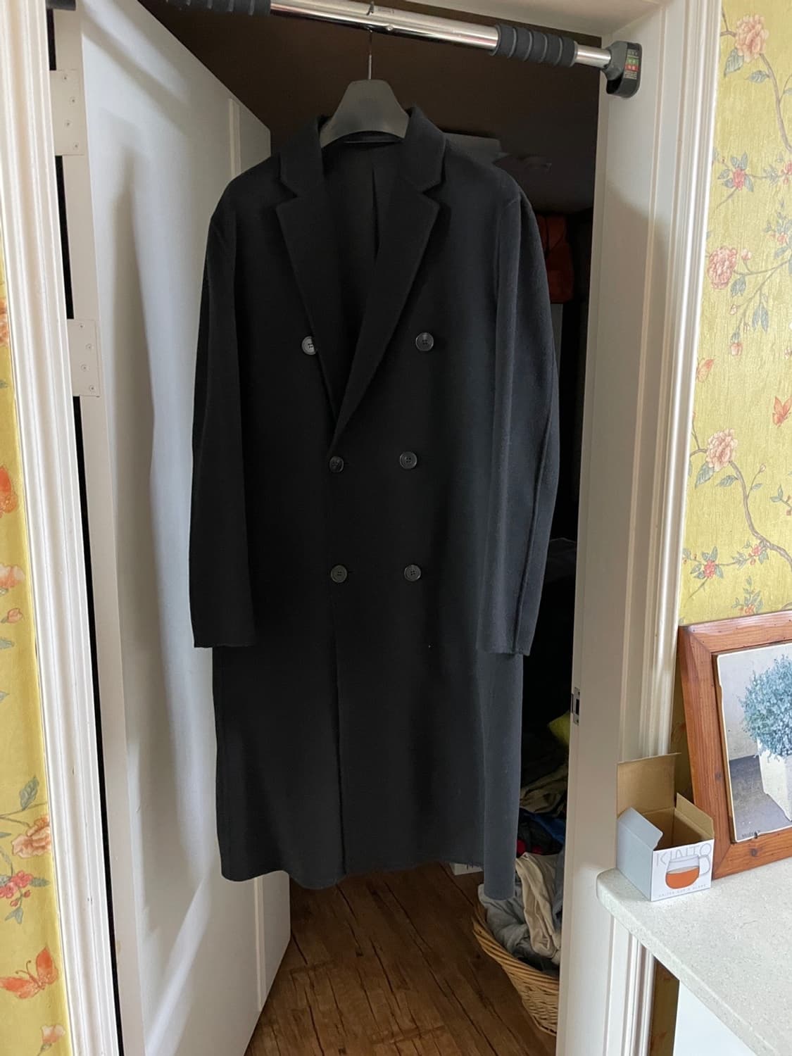 타임옴므 더블 핸메코트 블랙 100 상품이미지3