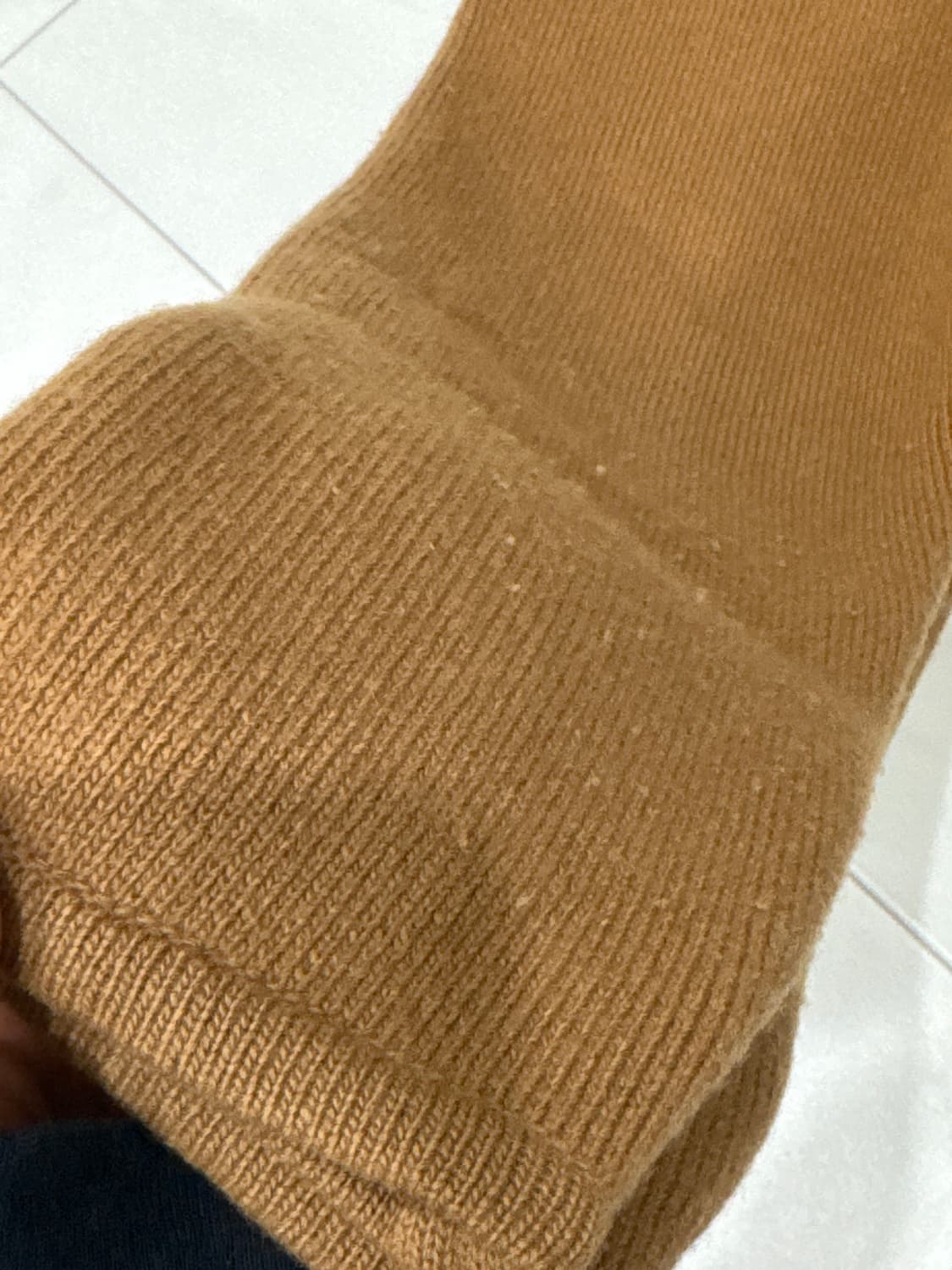 문달 클래식 카라 니트 자켓 상품이미지3