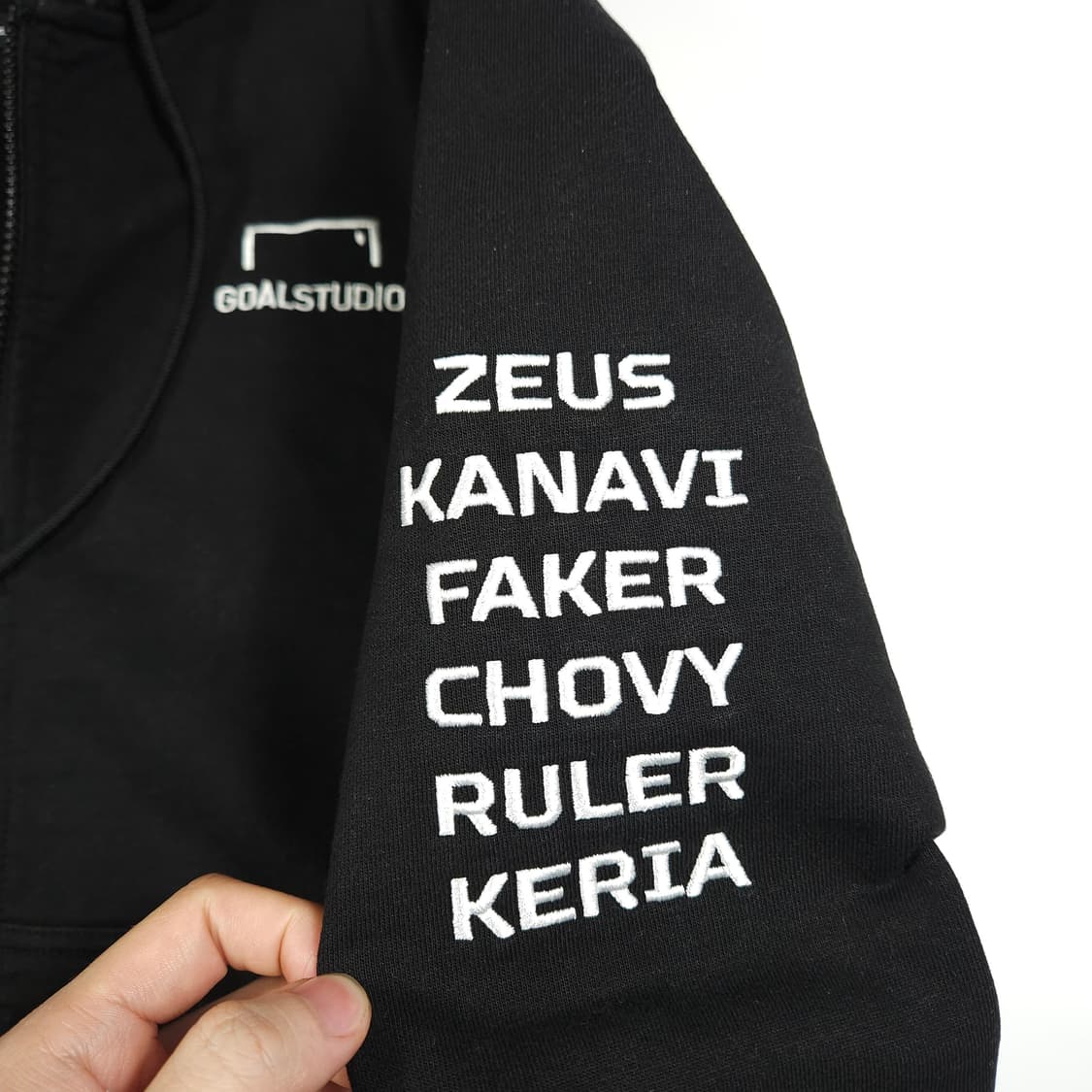 골스튜디오 T1 워리어스 후드집업  상품이미지5