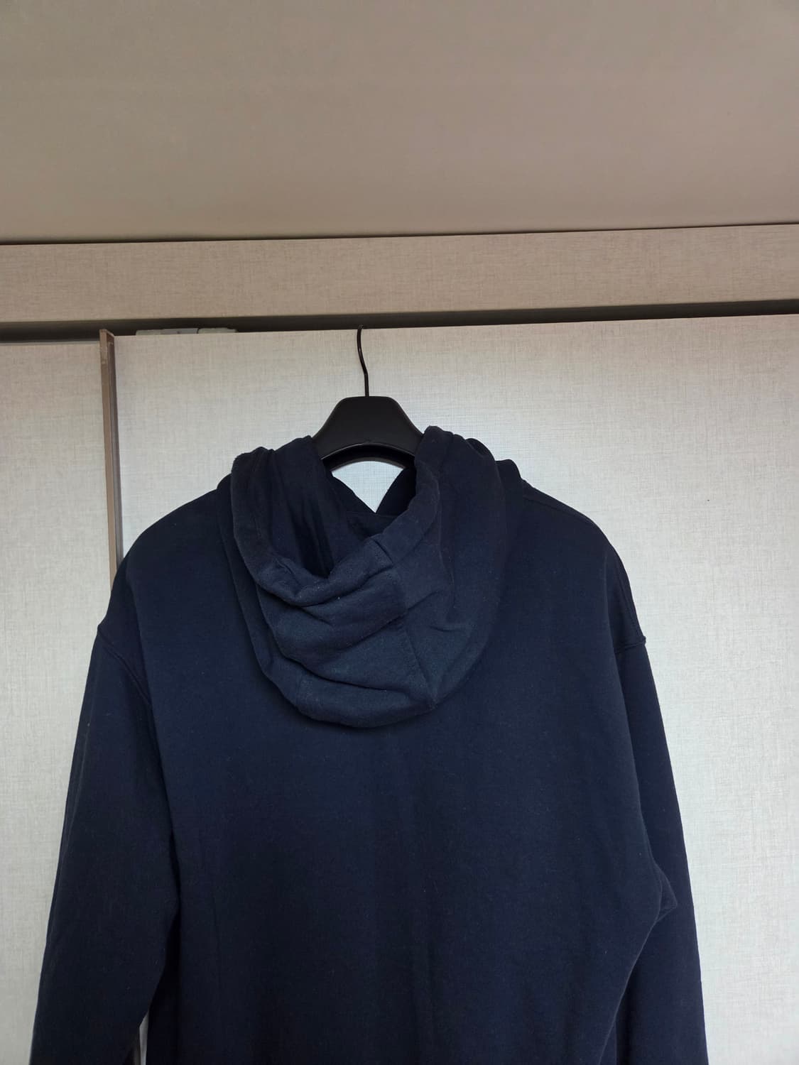 정품]웰메이드 네이비 안감기모 후드티 100 상품이미지6