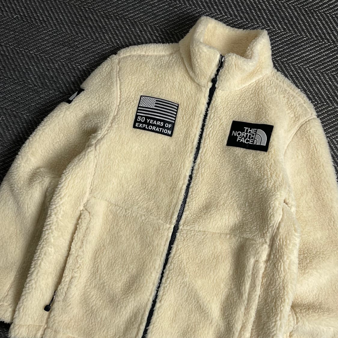 노스페이스 스노우 플리스 자켓 베이지y 3658 상품이미지1