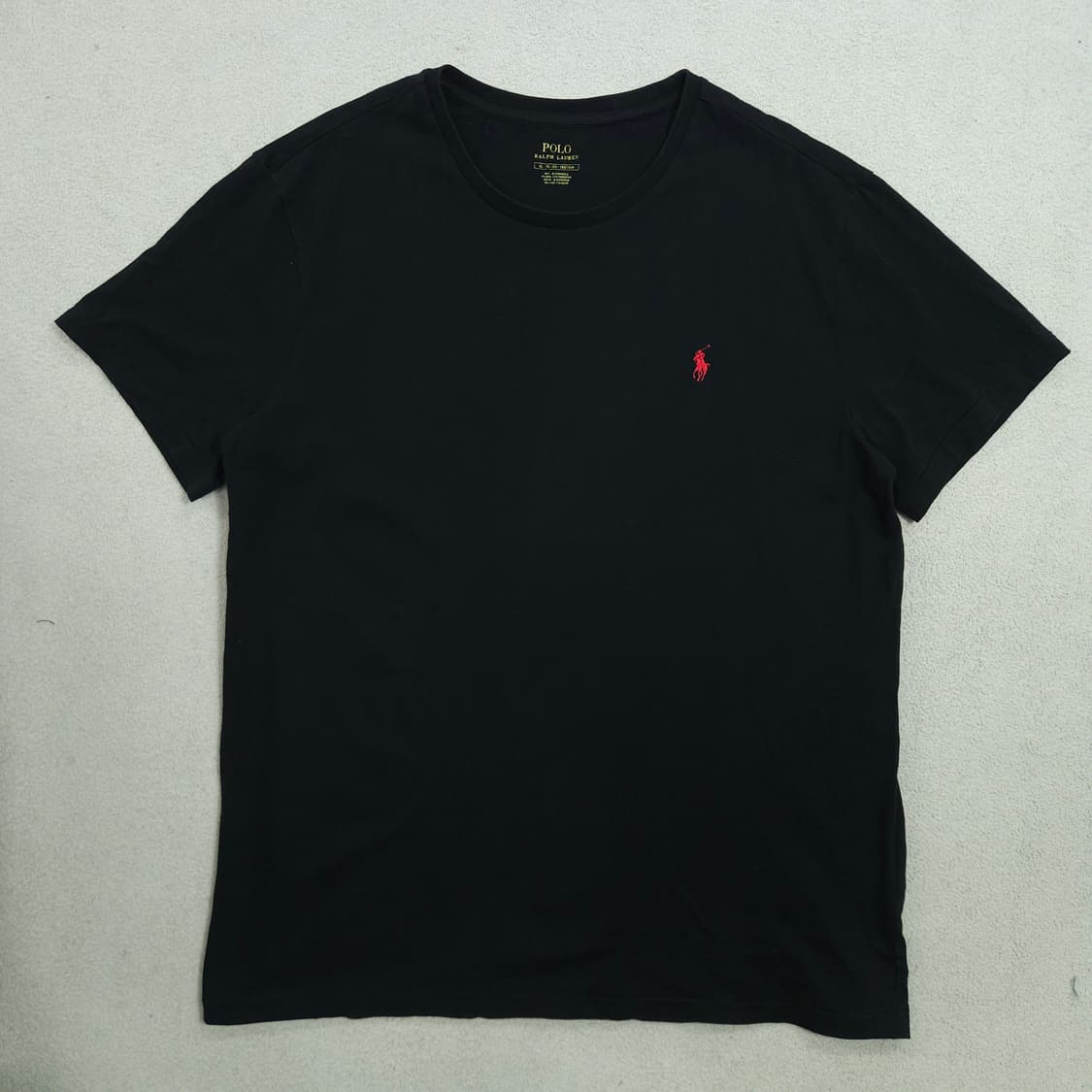 폴로 랄프 로렌 반팔티 XL 블랙 상품이미지1