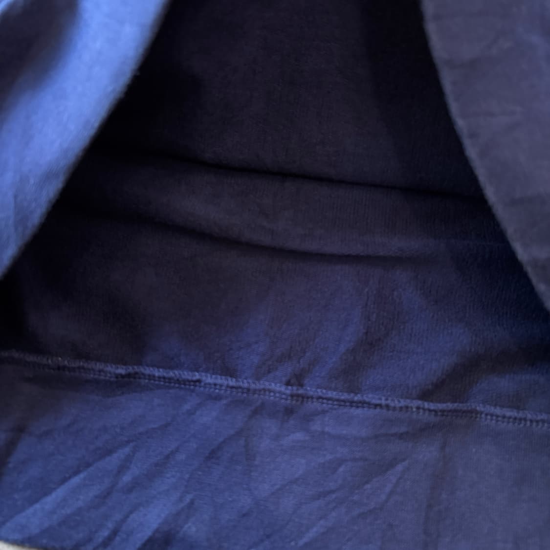 폴로 정품 네이비 피마 코튼 반집업 니트 상품이미지7