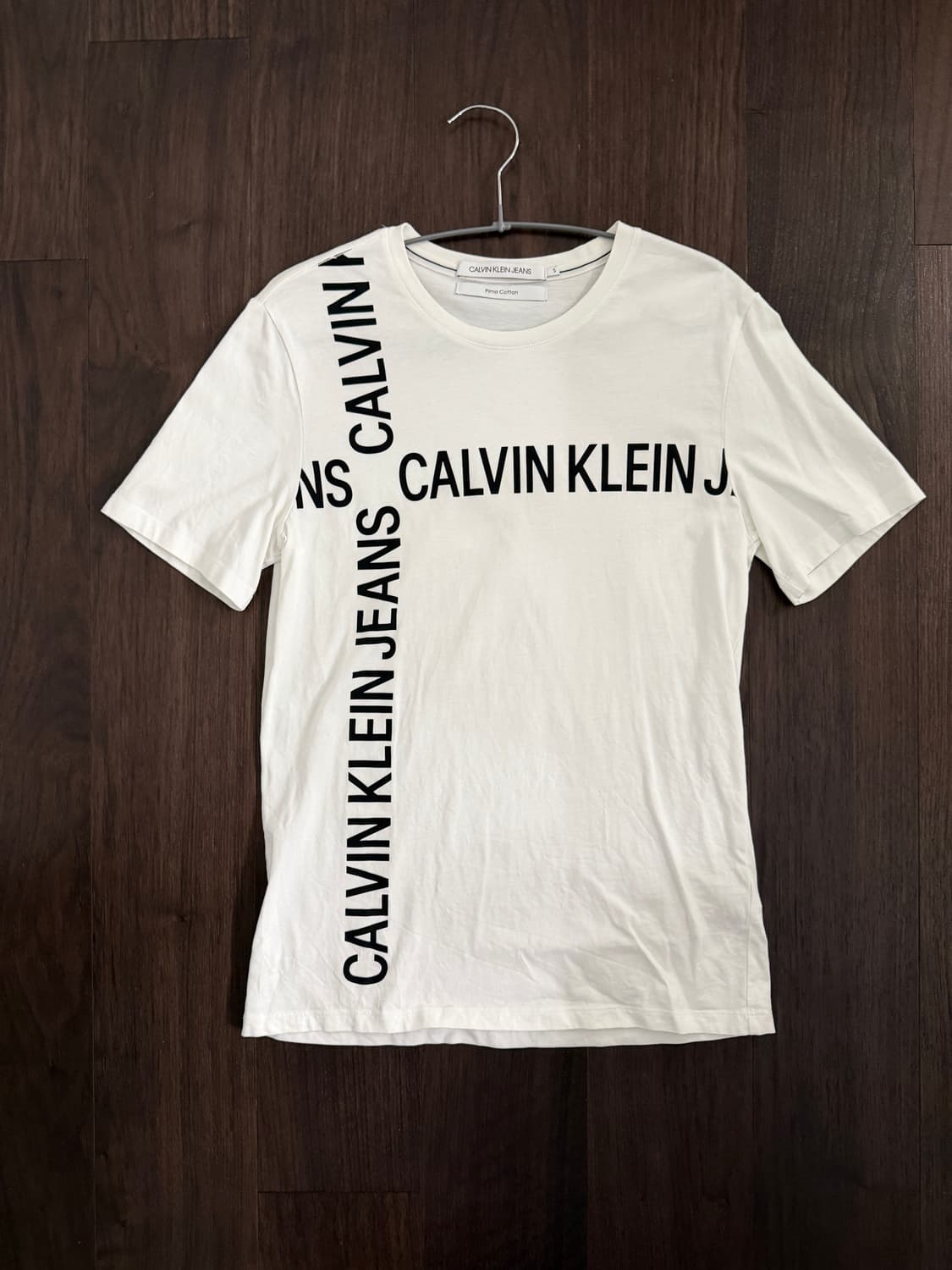 켈빈클라인 피마코튼 반팔티셔츠 상품이미지1