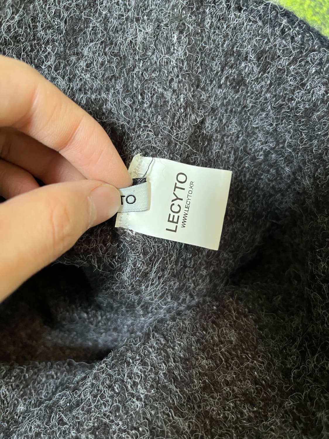 레씨토 니트 버킷햇 상품이미지2