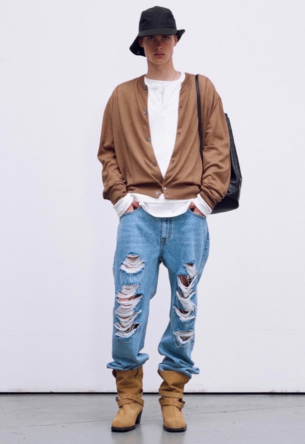 미착용 RECTO 24SS 체인데님 (L 사이즈) 상품이미지1