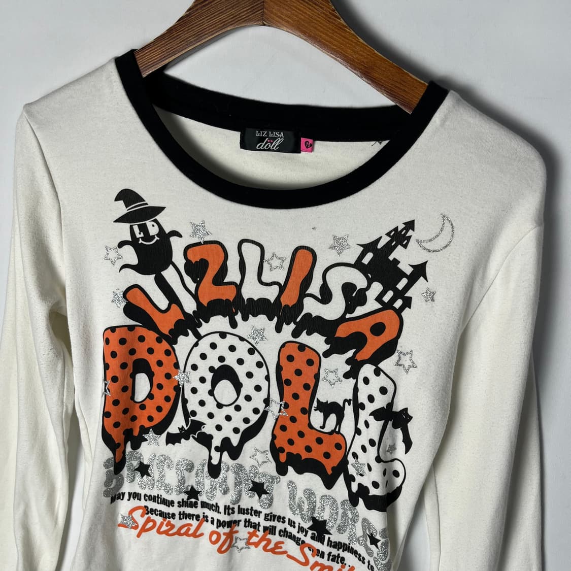[LIZ LISA doll] 리즈리사돌 키치 갸루 프린팅 롱슬리브 상품이미지2