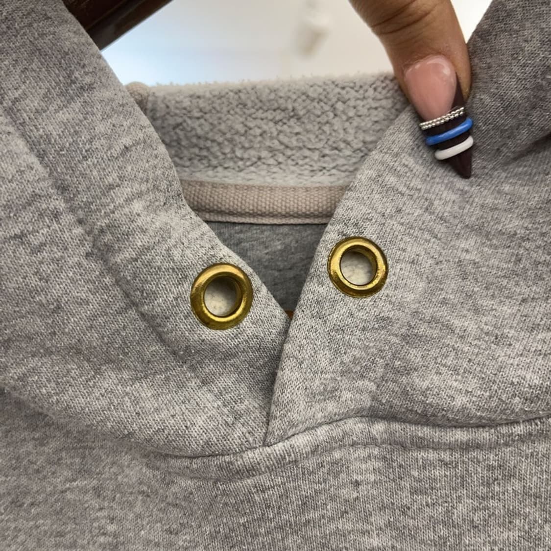 칼하트 빈티지 캐주얼 오버핏 기모 후드티 M C07578 상품이미지8