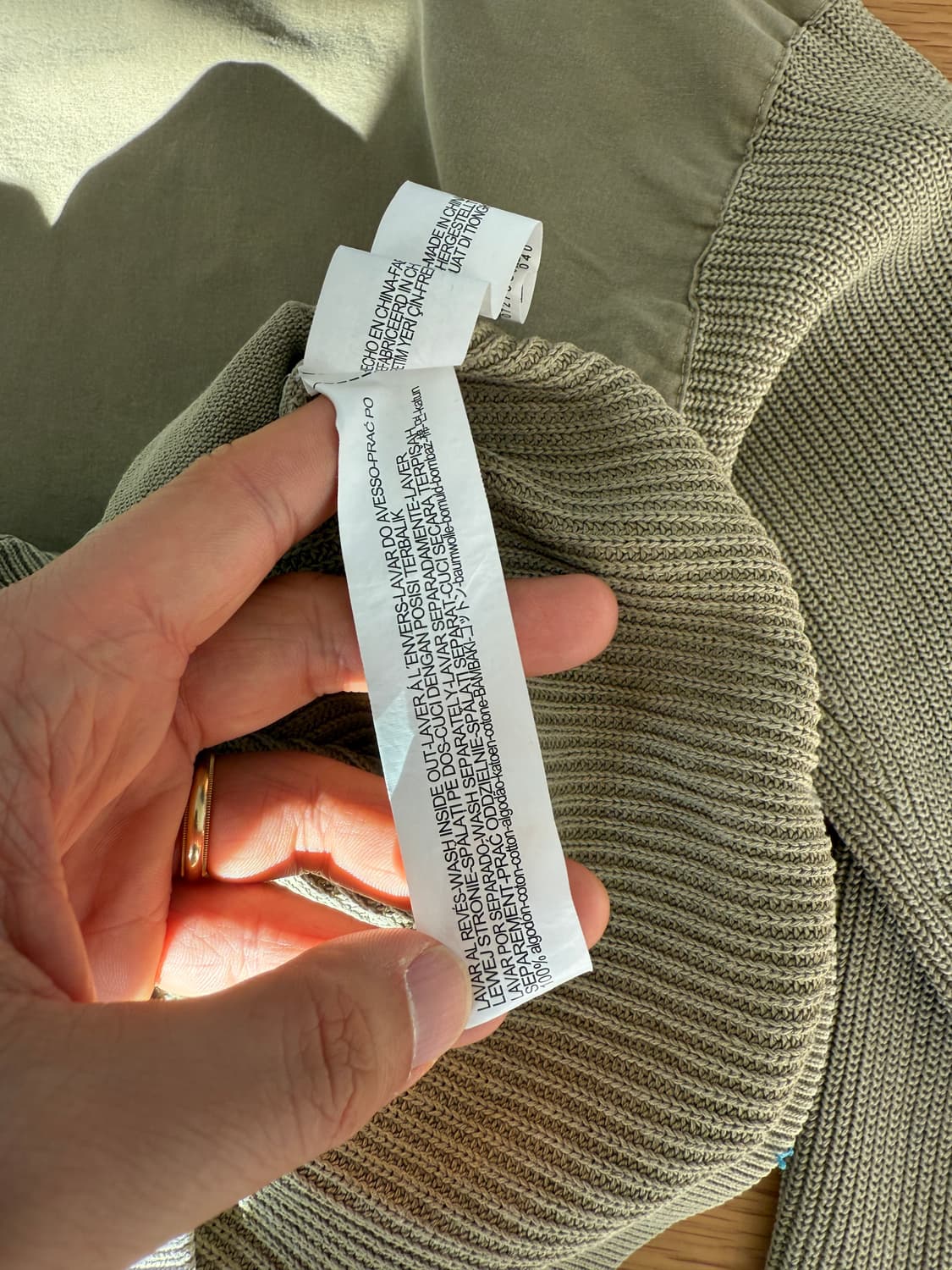 자라(ZARA) 맨즈 코튼 롱슬리브 상품이미지6