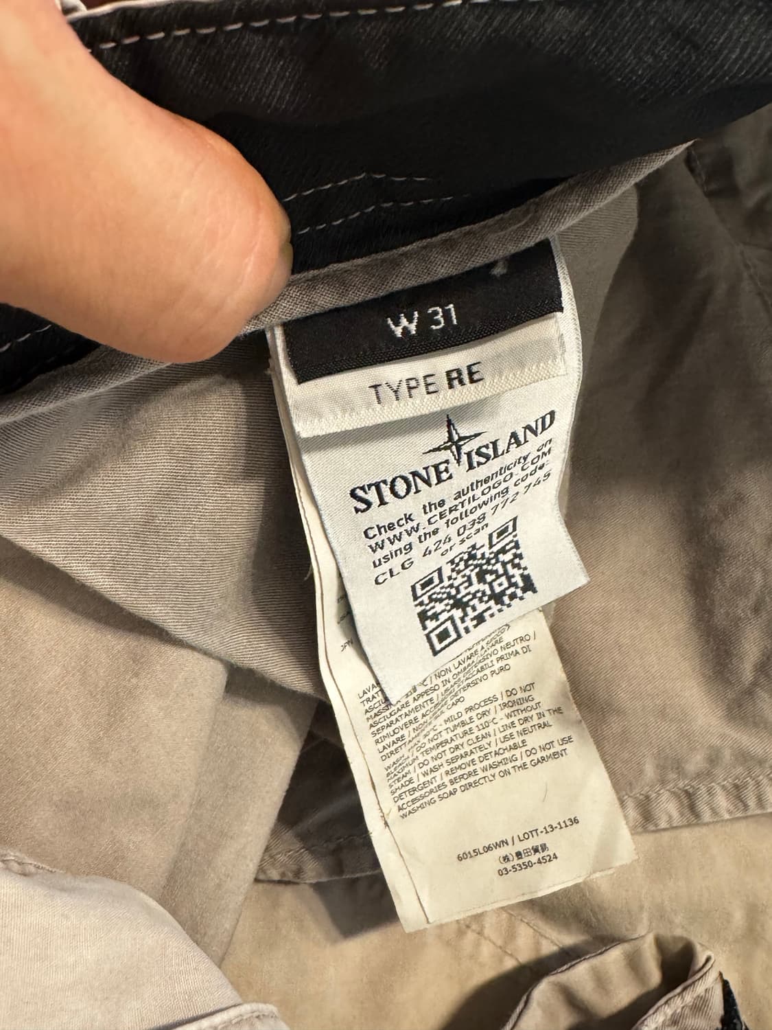 스톤아일랜드 반바지 그레이 size 31 상품이미지4