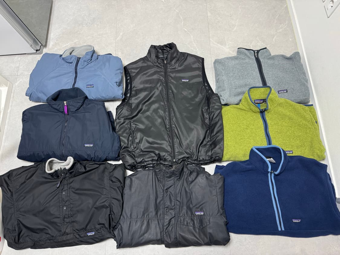 00‘s 파타고니아 퍼프볼 xl 모이프 다이와피어 카키스 신칠라 나나미카 상품이미지9