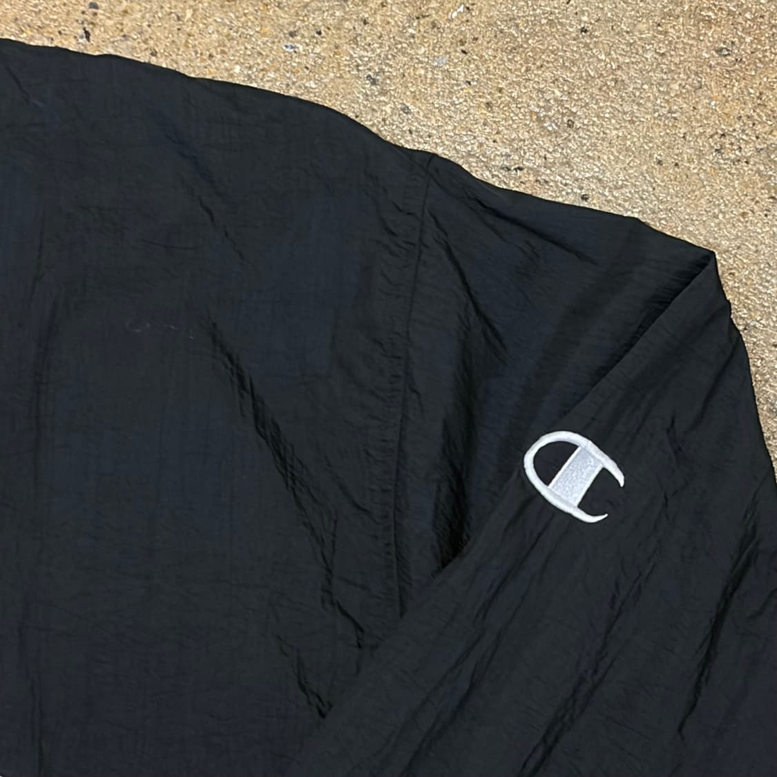 레어 90s 미국 빈티지 챔피언 NBA 시카고불스 풀오버 바람막이 상품이미지7