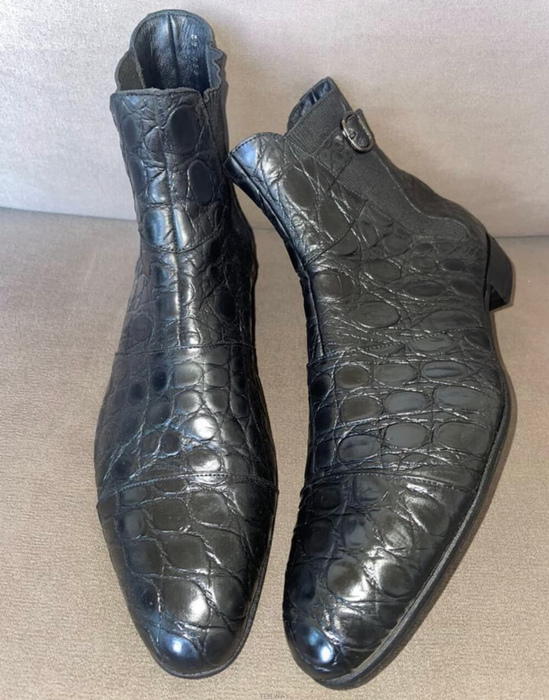조르지오 아르마니 첼시부츠(크로커다일 스킨-악어가죽)42사이즈-해외발송 상품이미지5