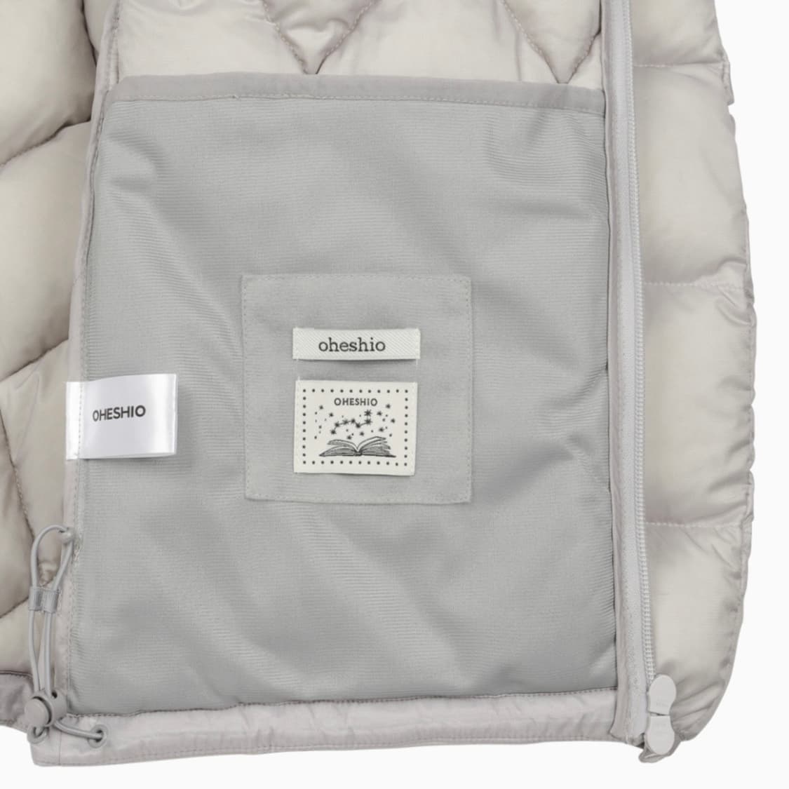 오헤시오 다이아몬드 퀄티드 덕다운 패딩 상품이미지3